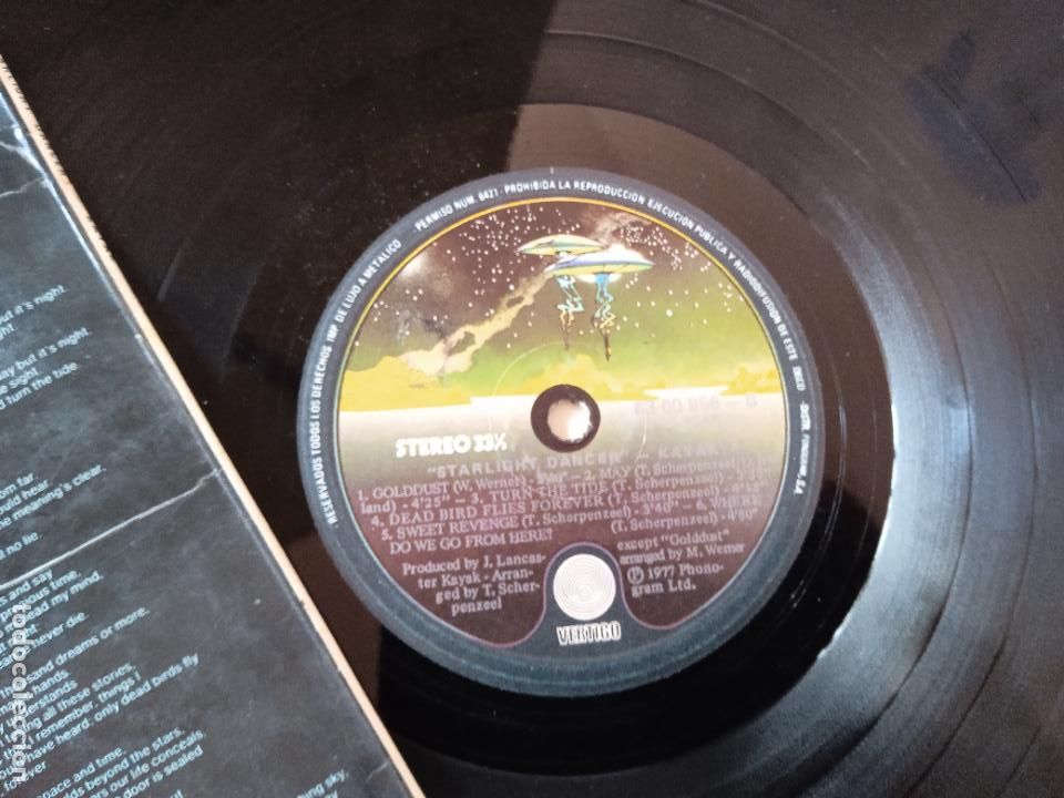 Discos de vinilo: STARLIGHT DANCER LP. KAYAK. MADE IN SPAIN. 1977 - Foto 4