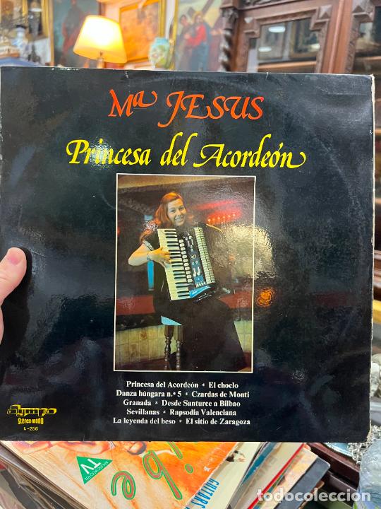 Discos de vinilo: LP MARIA JESUS - PRINCESA DEL ACORDEON - Foto 1