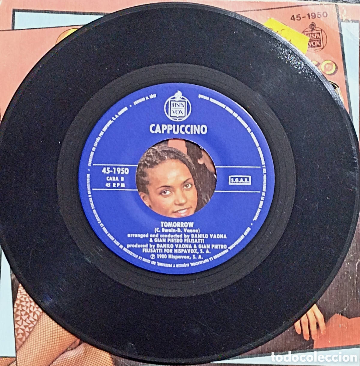 Discos de vinilo: SINGLE CAPPUCCINO - SAN FRANCISCO - HISPAVOX 1980 - Foto 4