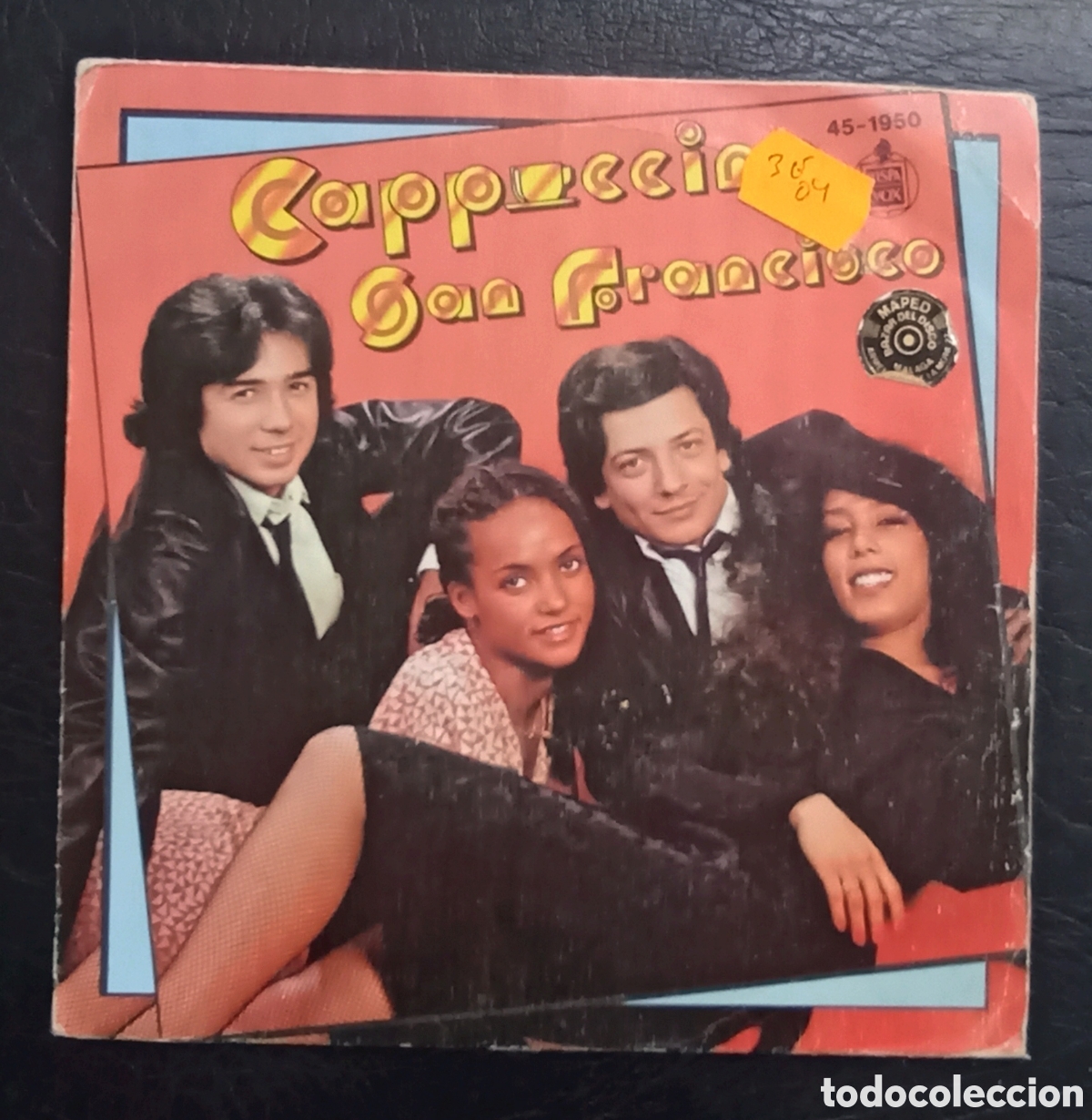 Discos de vinilo: SINGLE CAPPUCCINO - SAN FRANCISCO - HISPAVOX 1980 - Foto 1