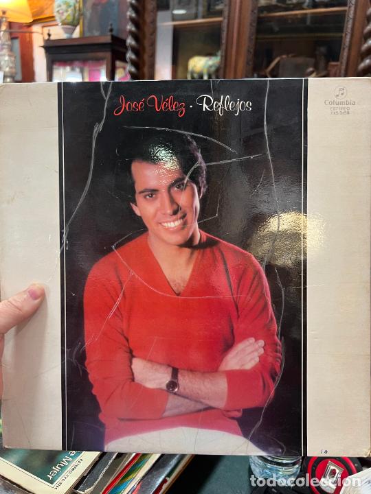 Discos de vinilo: LP JOSE VELEZ - REFLEJOS - Foto 1