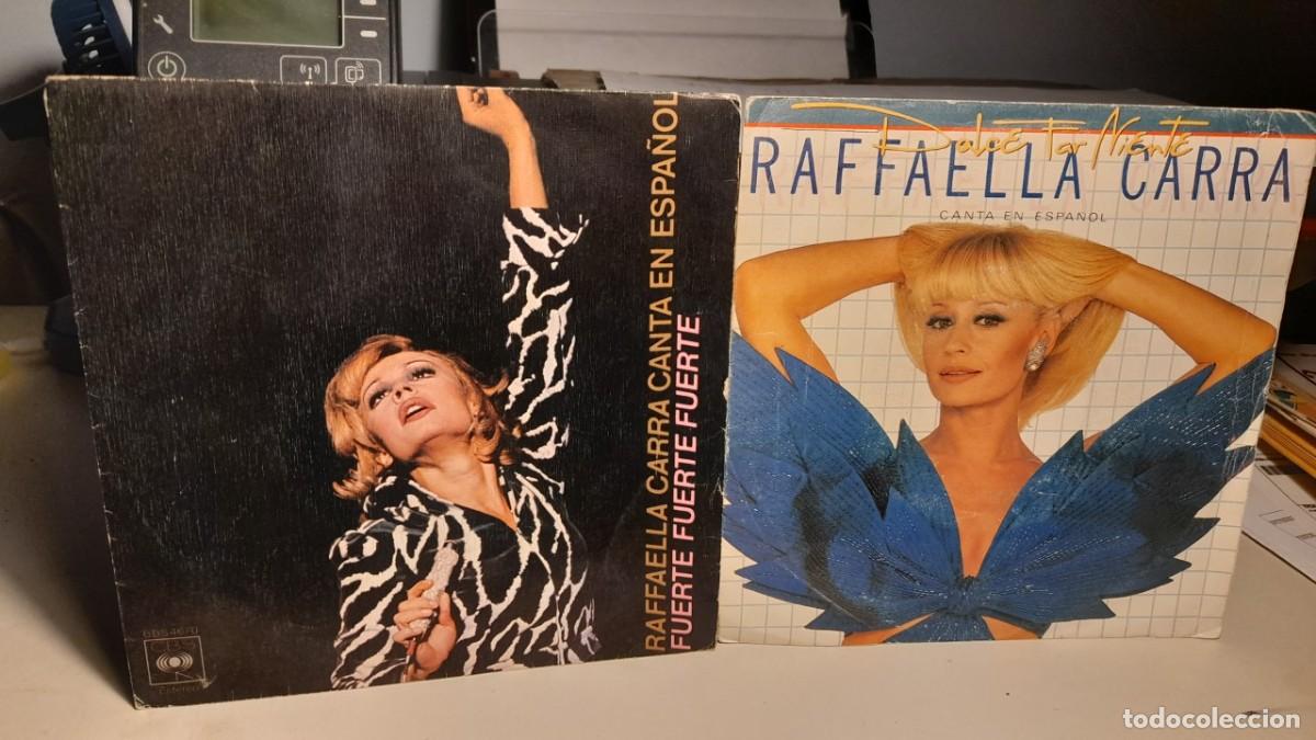 Discos de vinilo: 2 SINGLES DE RAFFAELLA CARRA ( CANTA EN ESPA&Ntilde;OL) - Foto 1