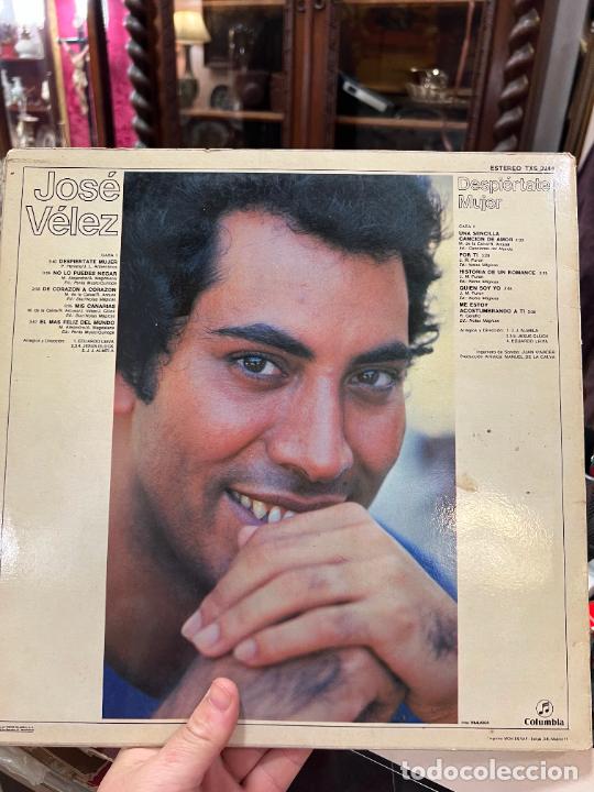 Discos de vinilo: LP JOSE VELEZ - DESPIERTATE MUJER - Foto 2
