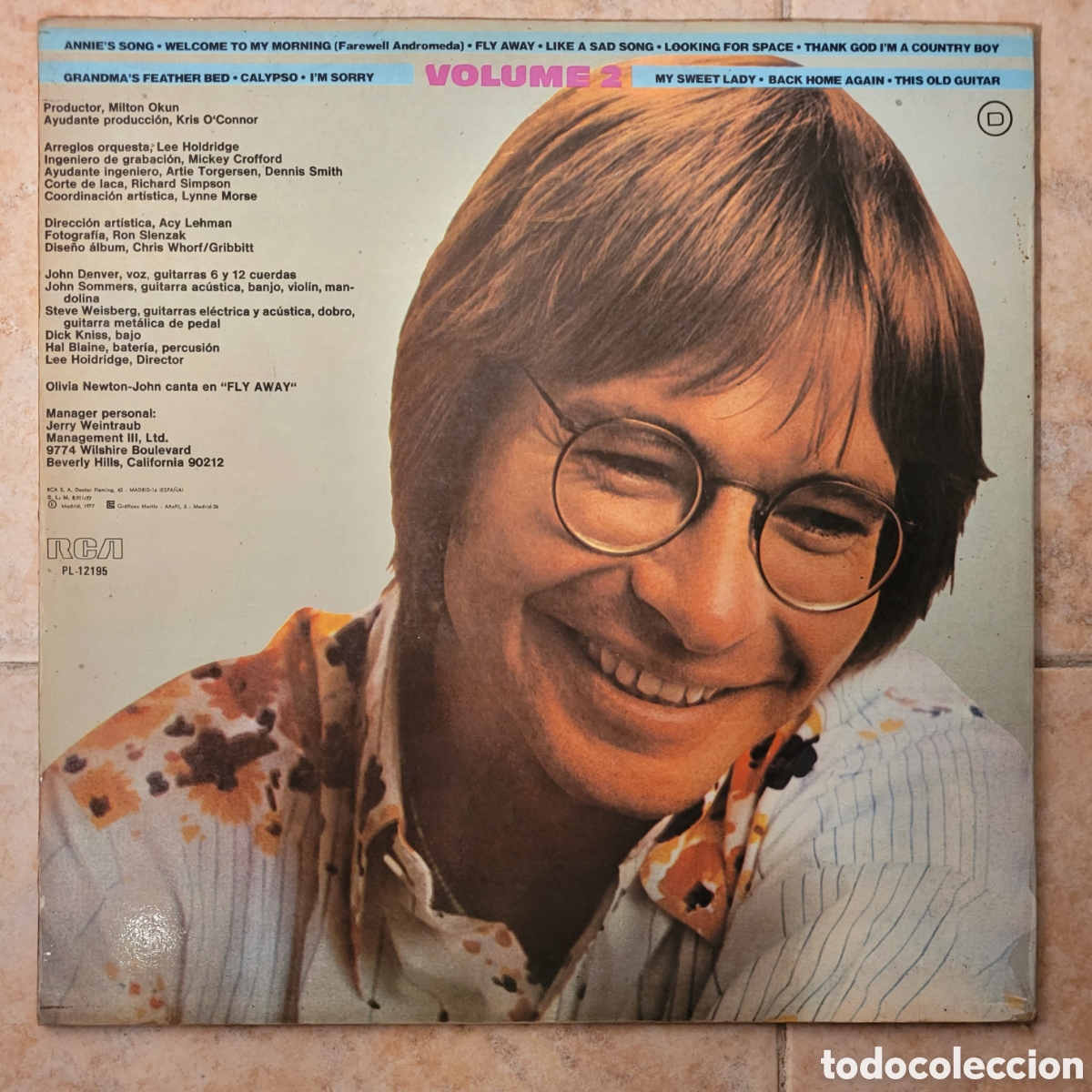 Discos de vinilo: John Denver Greatest hits Two lp - Foto 2