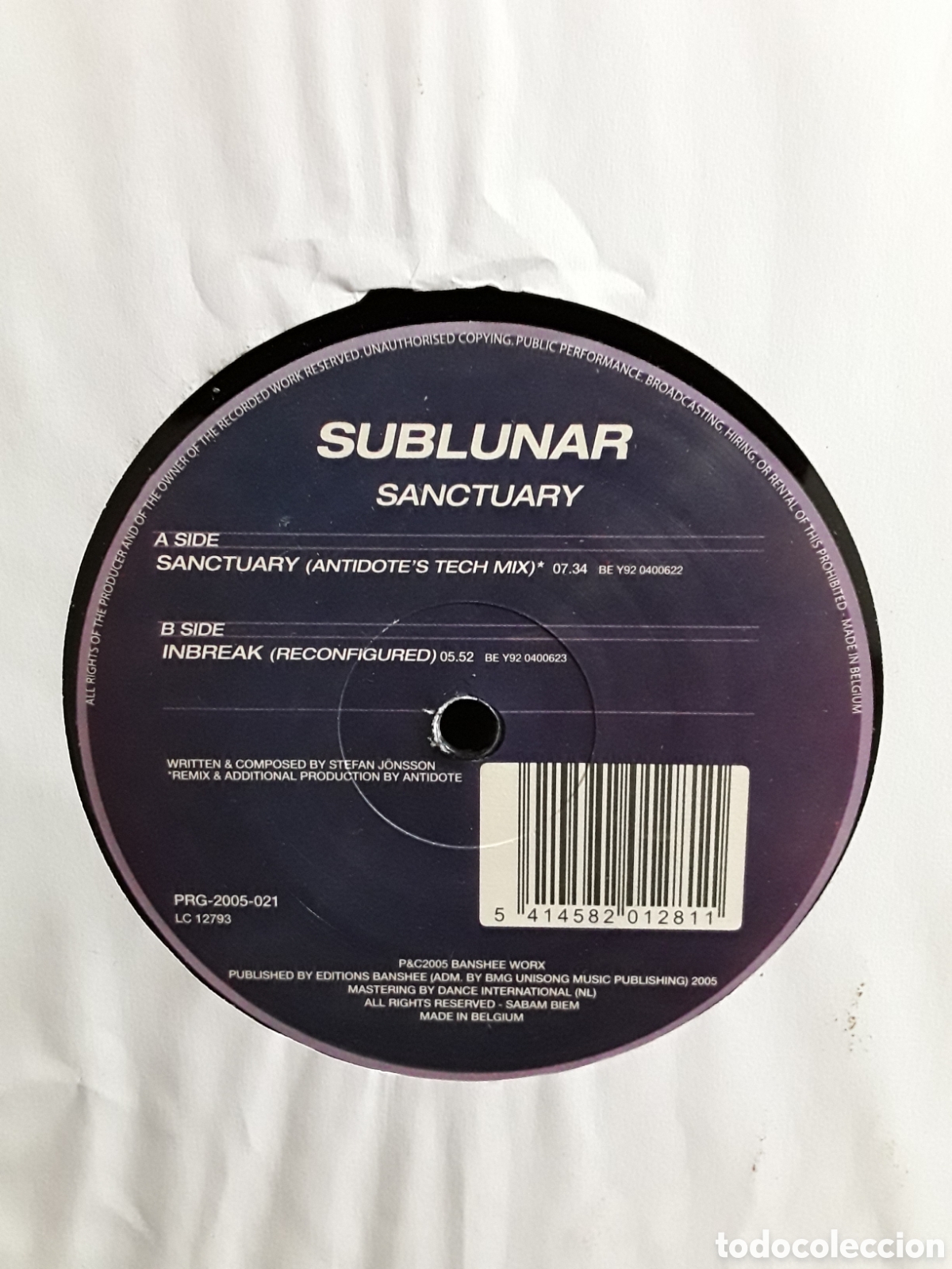 Discos de vinilo: Sublunar &lrm;&ndash; Sanctuary - Foto 1