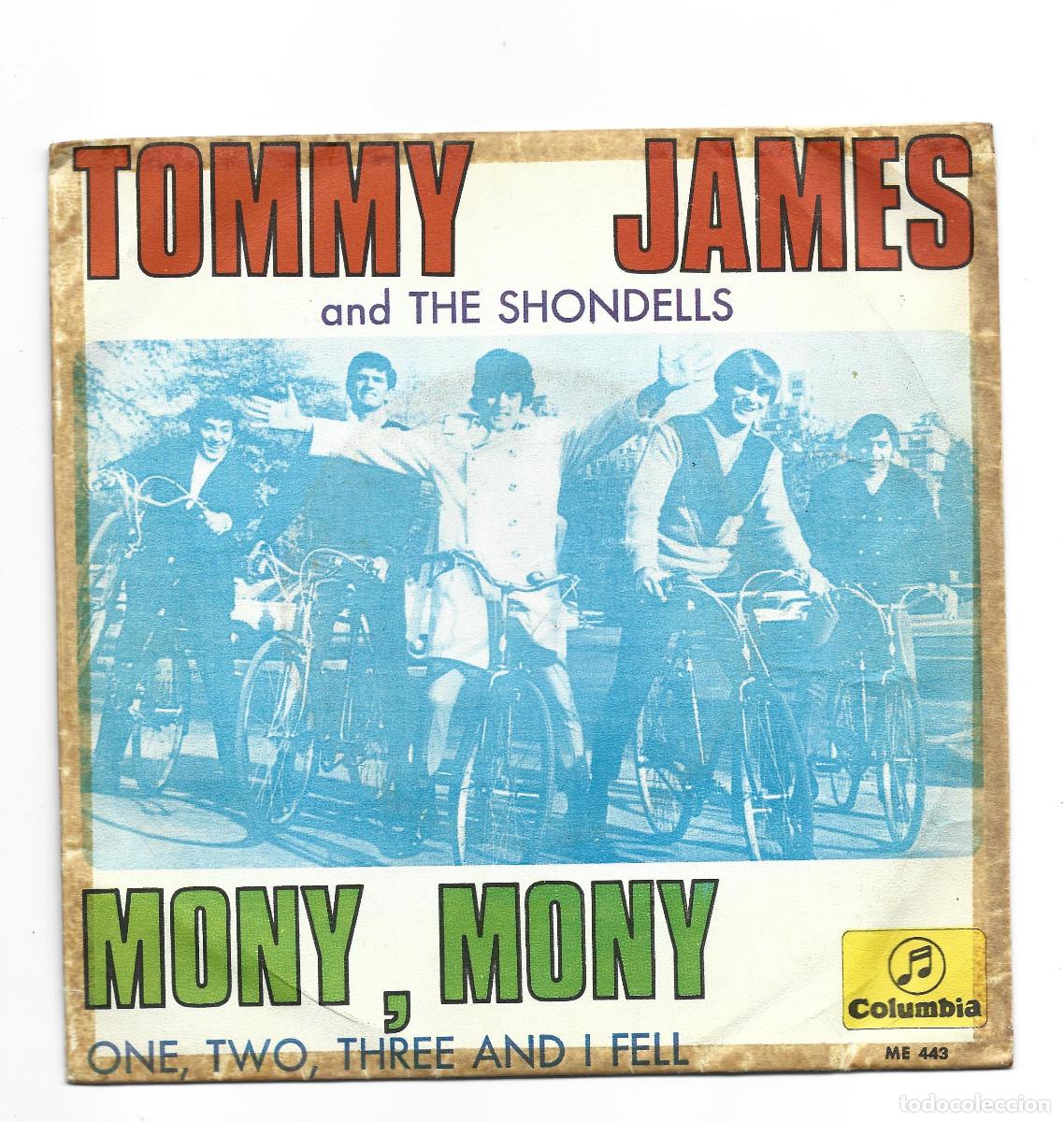 Discos de vinilo: TOMMY JAMES AND THE SHONDELLS-MONY,MONY - Foto 1
