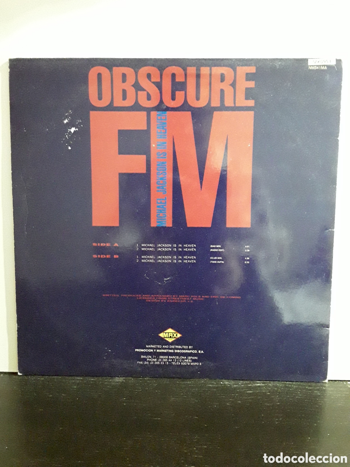 Discos de vinilo: Obscure FM &lrm;&ndash; Michael Jackson Is In Heaven - Foto 2