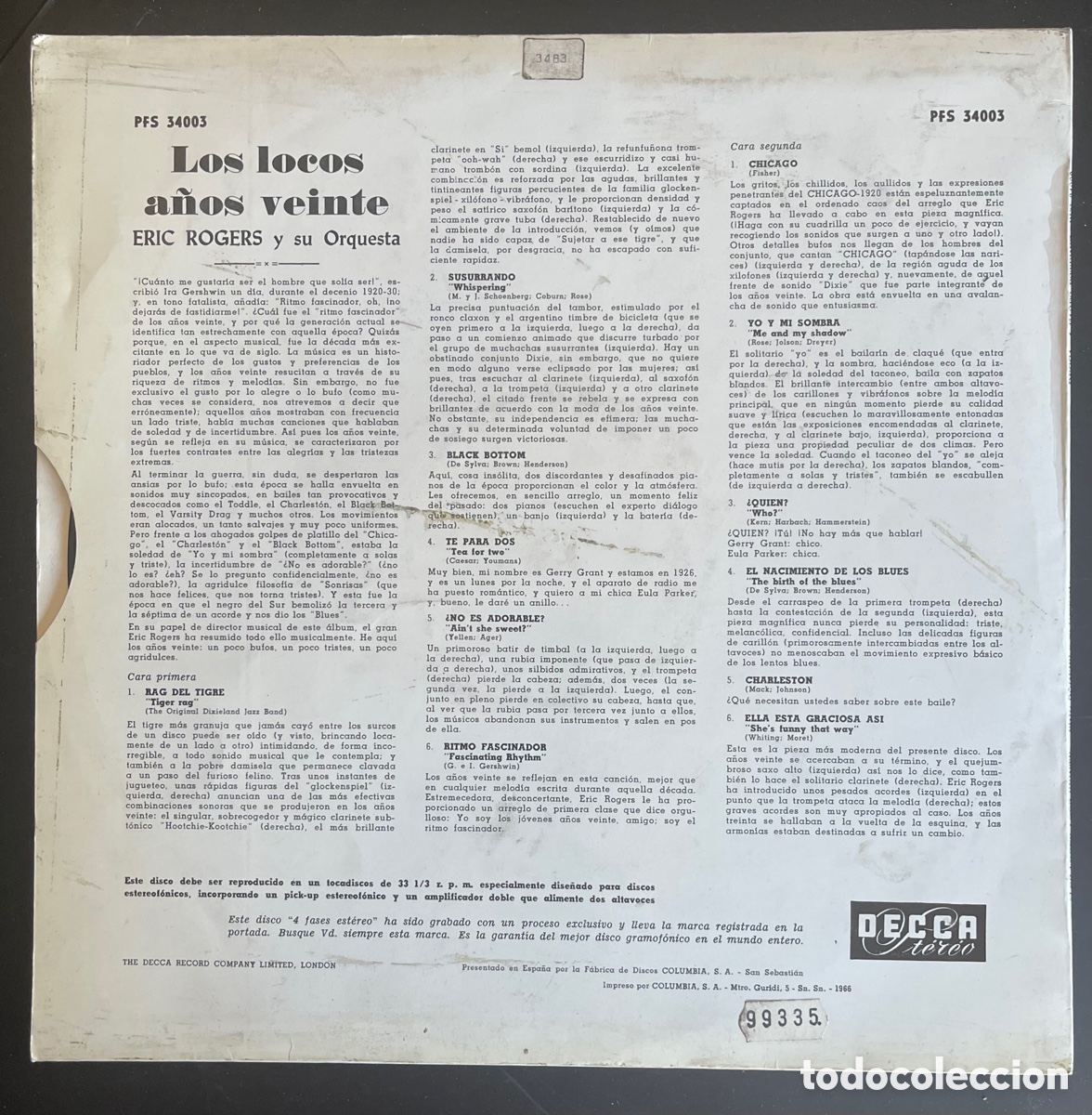 Discos de vinilo: Los locos a&ntilde;os veinte - Foto 2