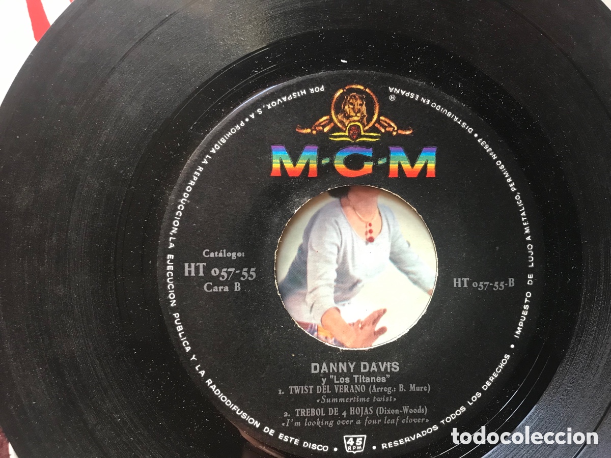 Discos de vinilo: &iexcl; El Twist !. Danny Davis y &ldquo;los titanes&rdquo;. MGM. - Foto 4