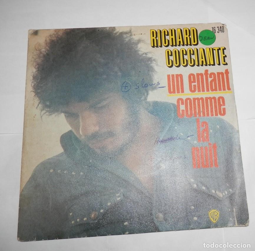 Discos de vinilo: UN DISCO DE VINILLO SINGLE DE RICHARD COCCIANTE