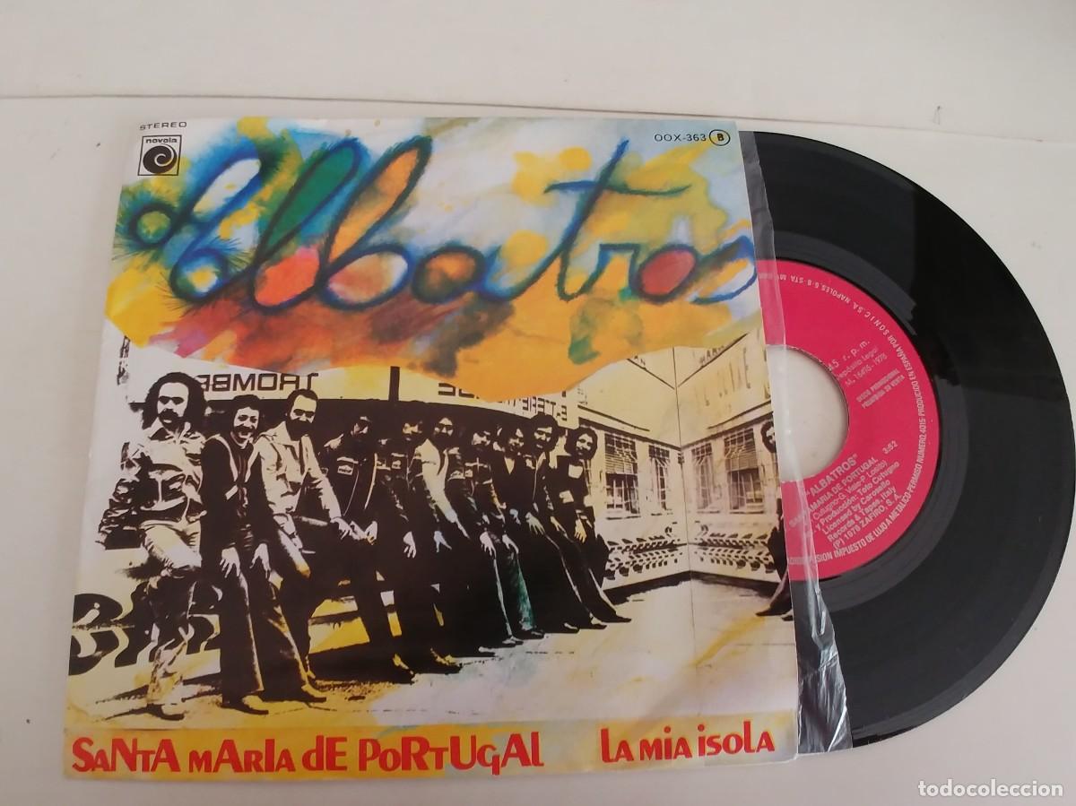 Discos de vinilo: ALBATROS-SINGLE SANTAMARIA DE PORTUGAL - Foto 1