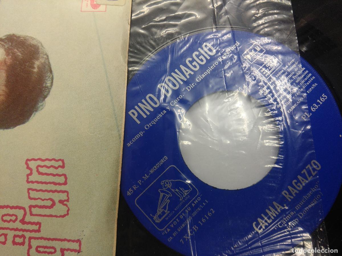 Discos de vinilo: PINO DONAGGIO/UN BRIVIDO DI FREDDO/SINGLE. - Foto 2
