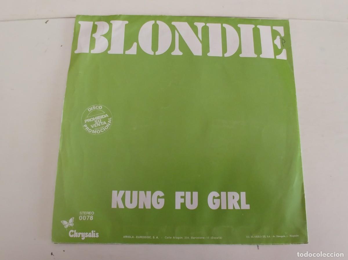 Discos de vinilo: BLONDIE-SINGLE DEJALA HECHA TRIZAS - Foto 2