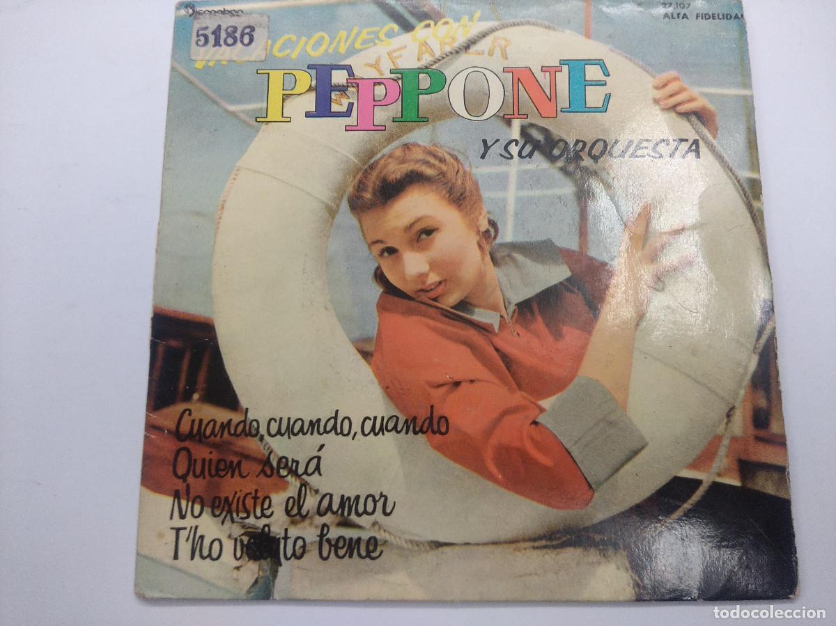 Discos de vinilo: PEPPONE/CUANDO/SINGLE. - Foto 1