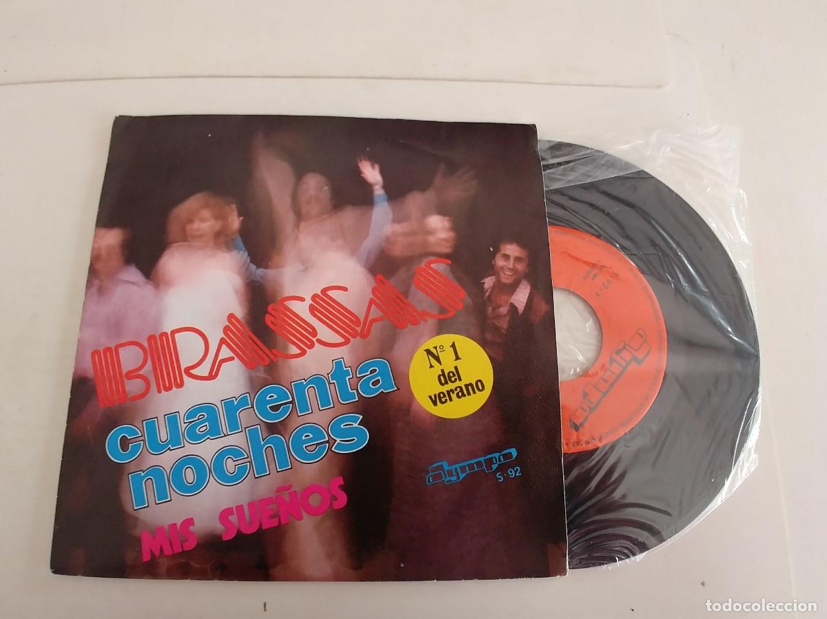 Discos de vinilo: BRASA-SINGLE CUARENTA NOCHES-NUEVO - Foto 1
