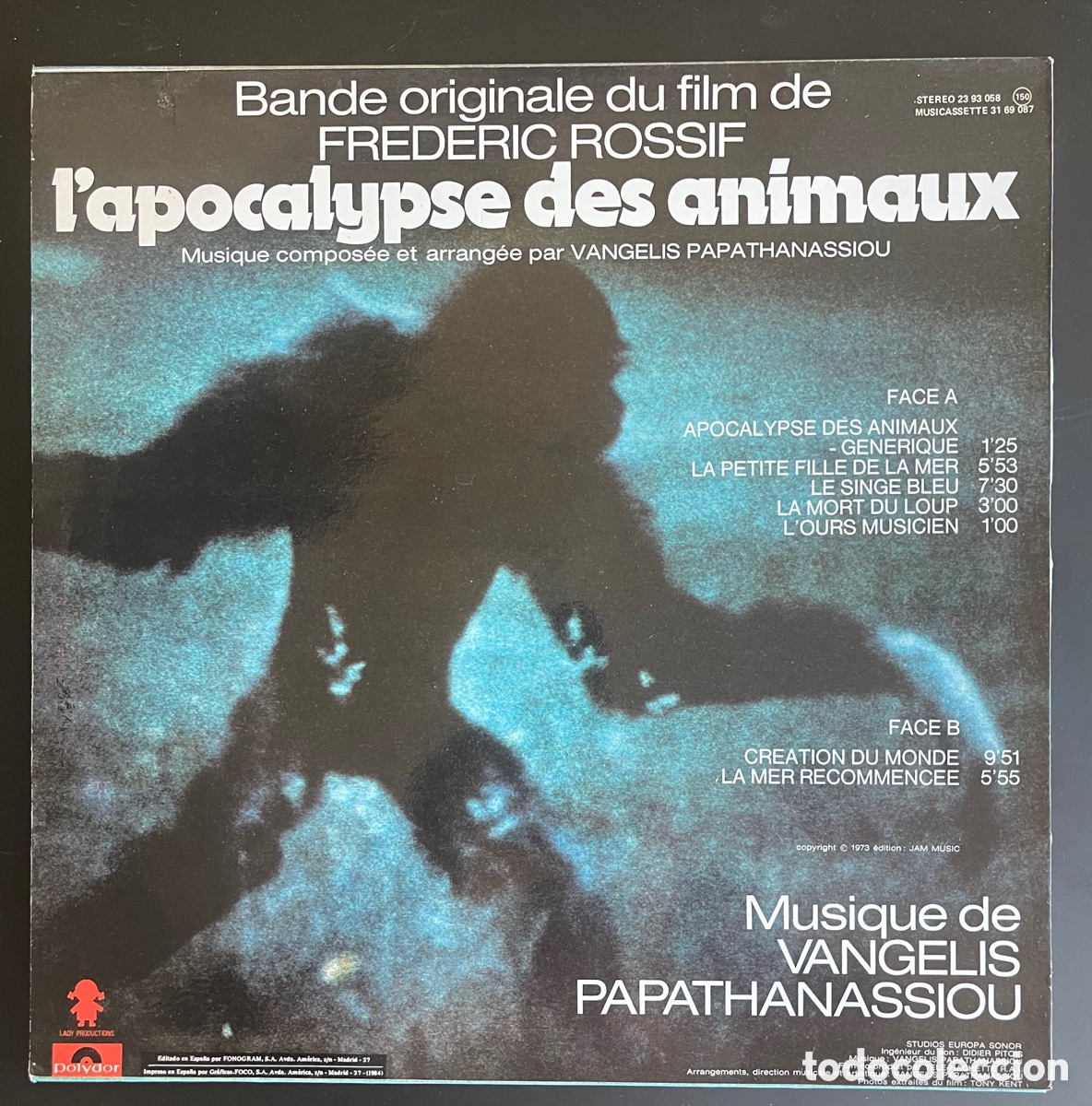 Discos de vinilo: Vangelis Papathanassiou - Foto 2