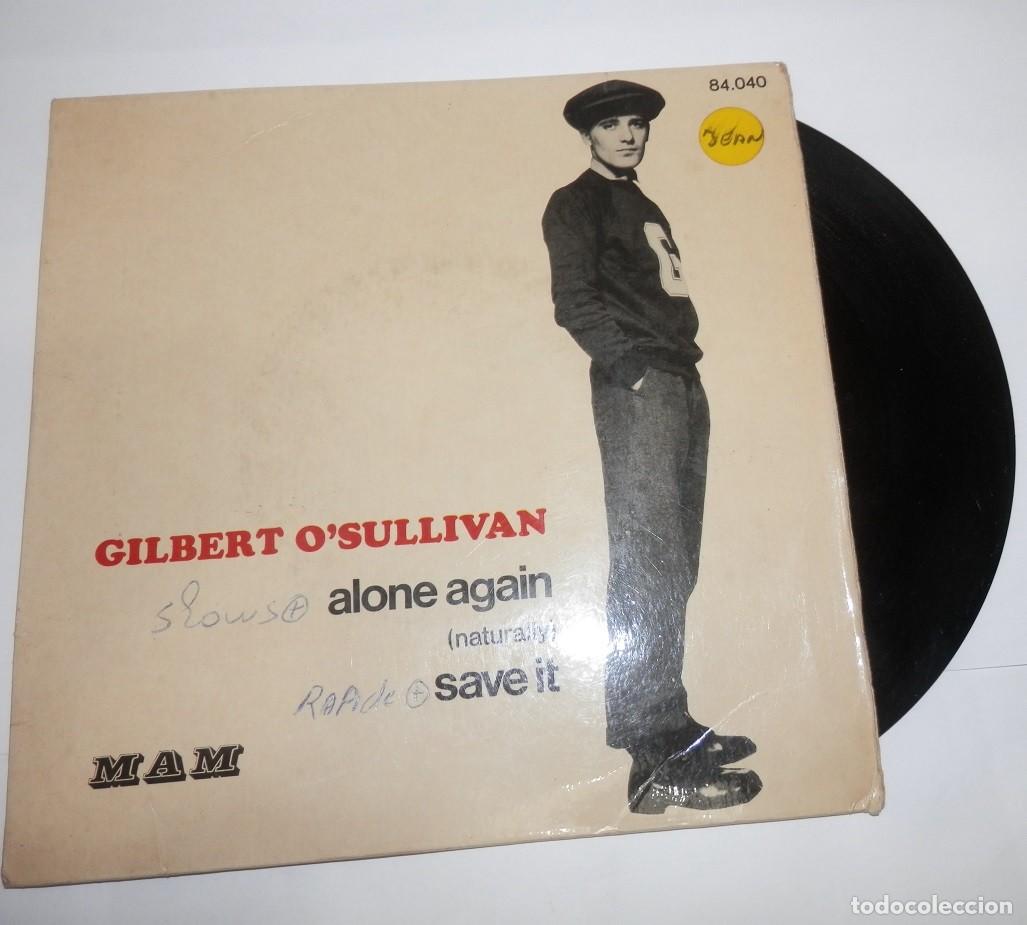 Discos de vinilo: UN DISCO DE VINILLO SINGLE DE GILBERT O'SULLIVAN
