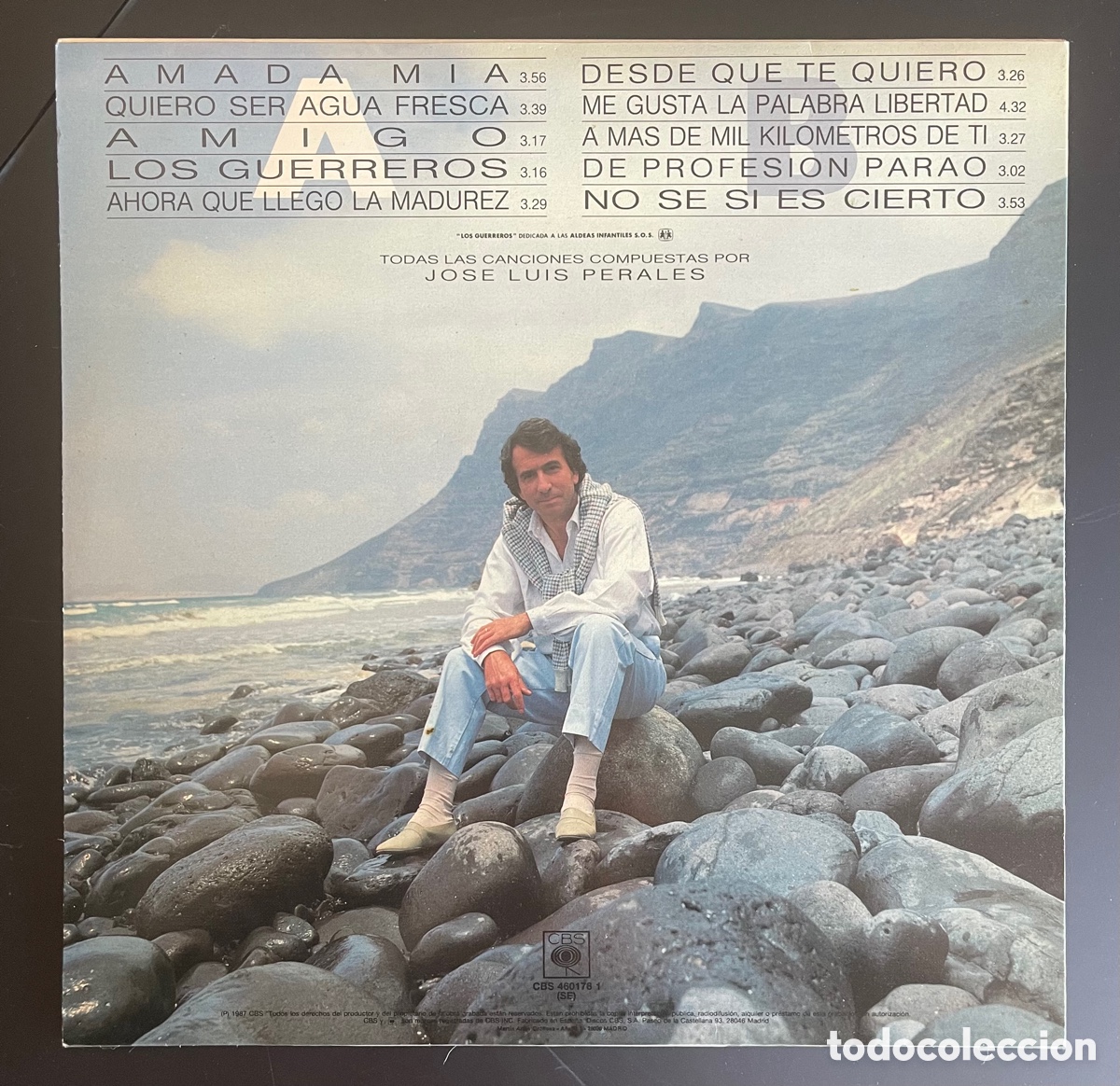 Discos de vinilo: Jose Luis Perales Sue&ntilde;o de Libertad - Foto 2