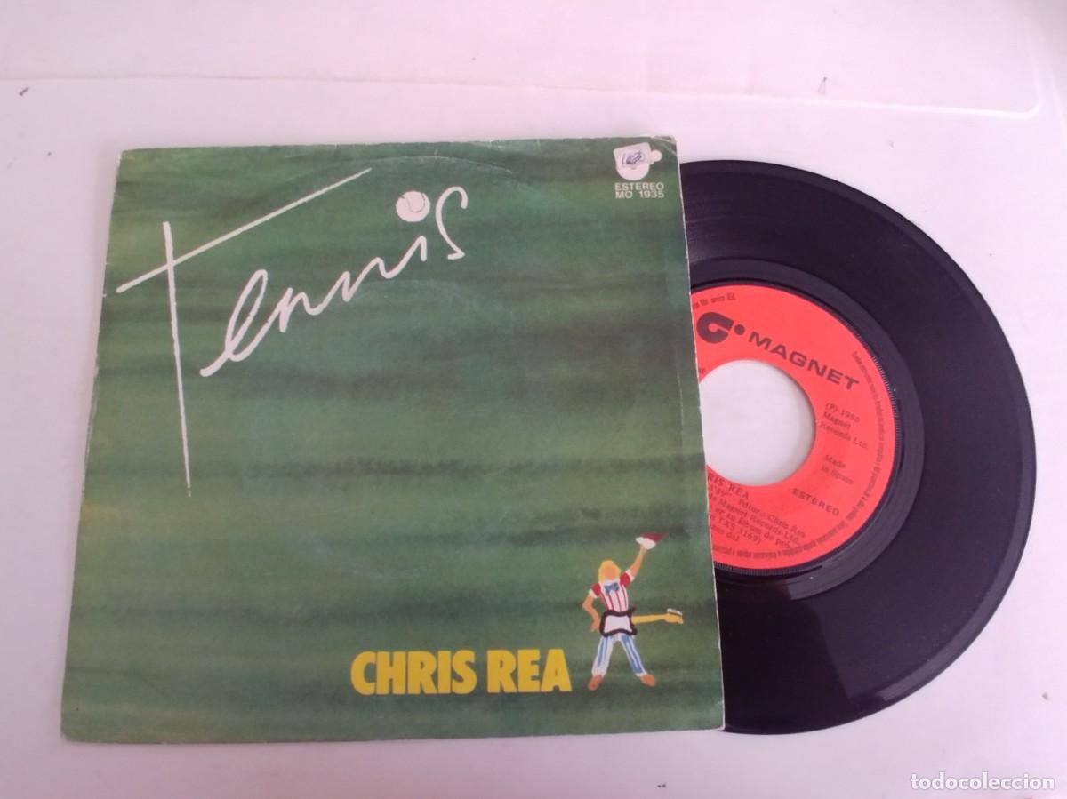 Discos de vinilo: CHRIS REA-SINGLE TENNIS - Foto 1