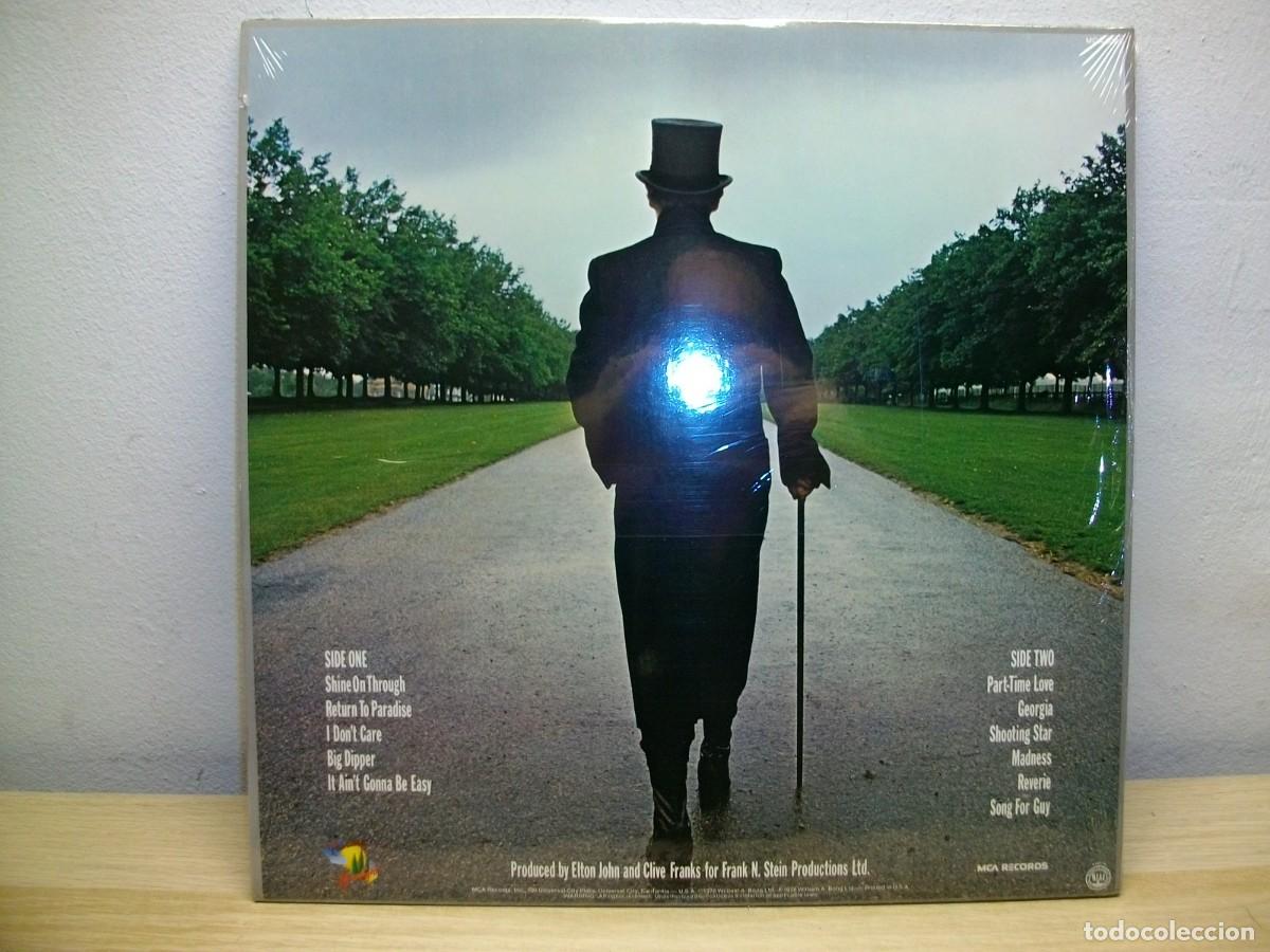 Discos de vinilo: ELTON JOHN A SINGLE MAN LP NUEVO y PRECINTADO - Foto 2