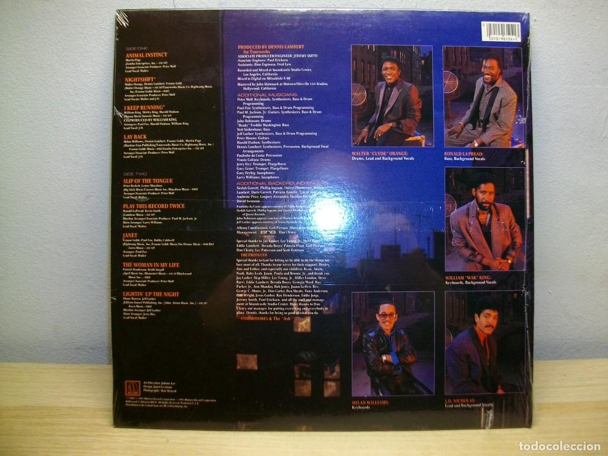 Discos de vinilo: Commodores &ndash; Nightshift LP NUEVO y PRECINTADO - Foto 2