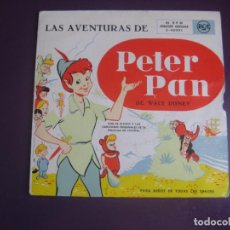 Discos de vinilo: PETER PAN - SG RCA DISNEY 195? - MUSICA DE LA PELICULA, POCO USO