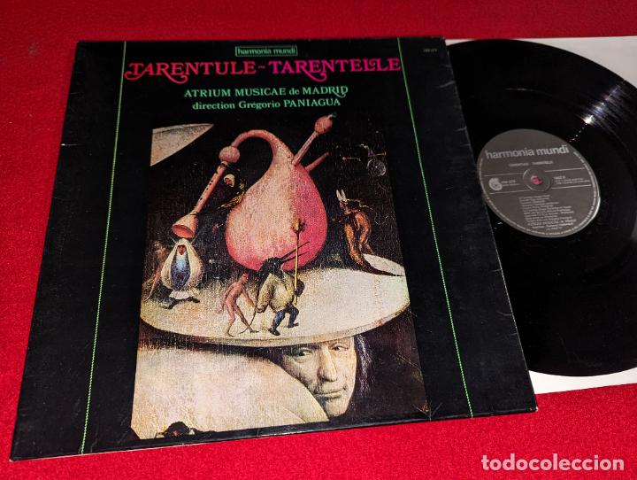 Vinyl-Schallplatten: ATRIUM MUSICAE Gregorio Paniagua TARENTULE - TARENTELLE LP Harmonia Mundi FRANCE FRANCIA gatefold