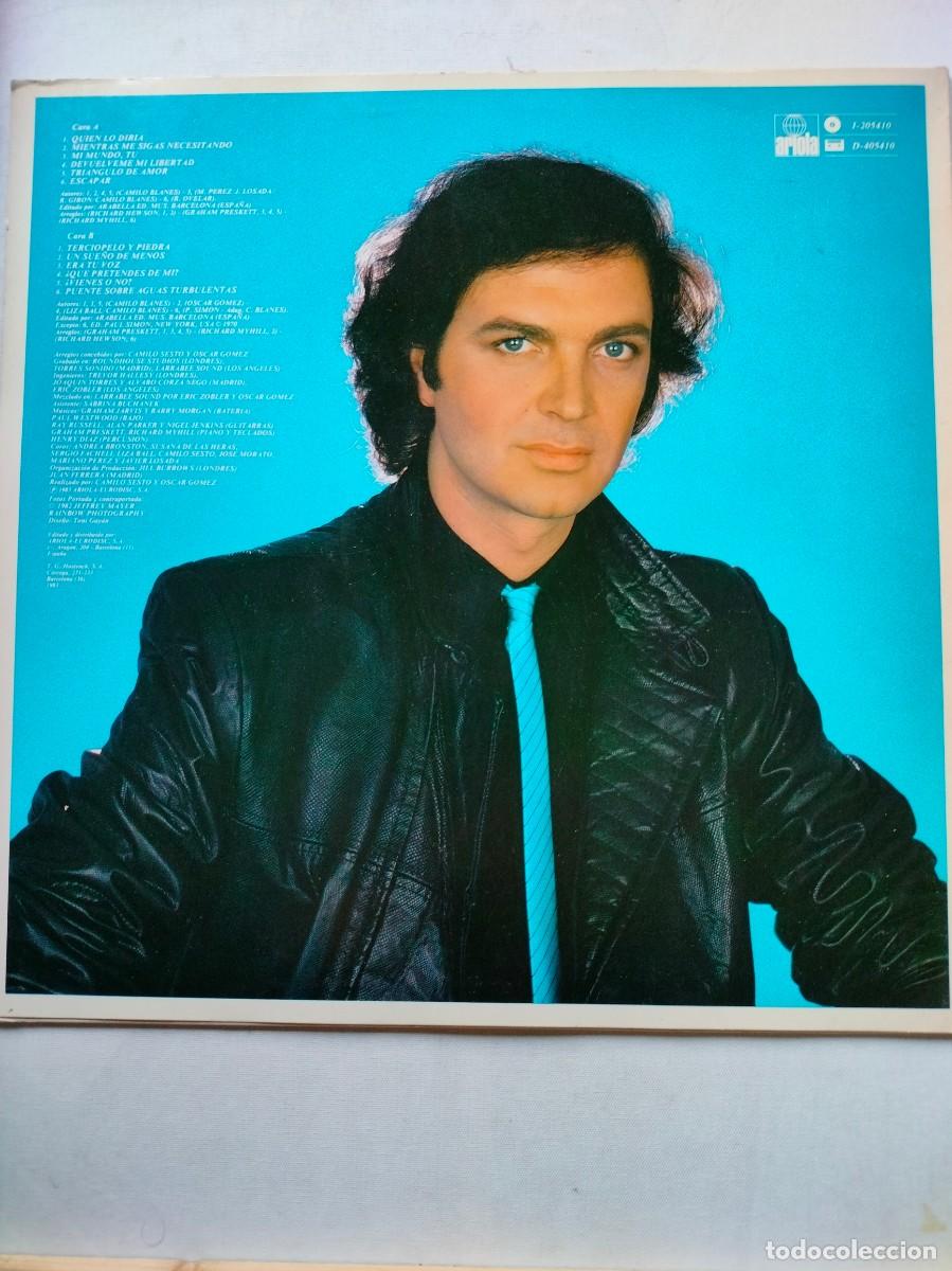 Discos de vinilo: DISCO DE CAMILO SESTO. CON GANAS. - Foto 2