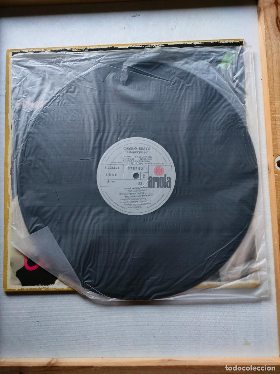 Discos de vinilo: CAMILO SESTO.AMANECER 84. - Foto 3