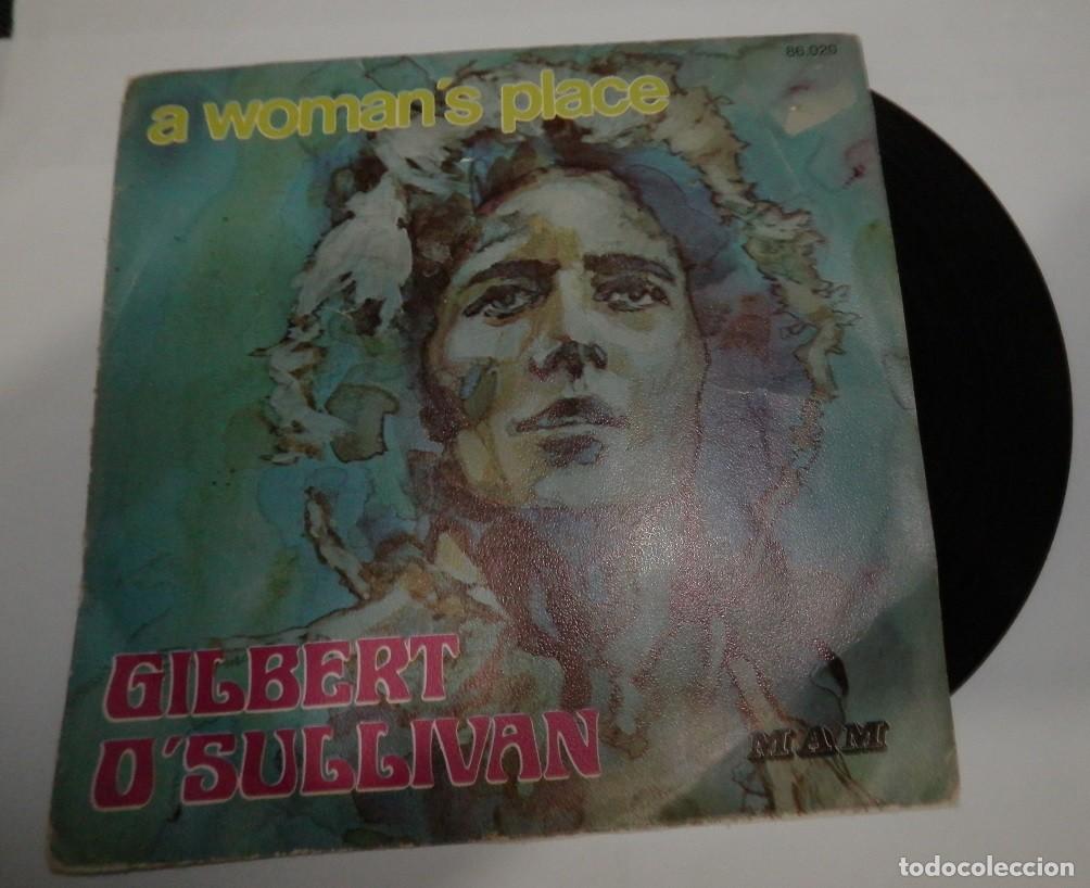 Discos de vinilo: UN DISCO DE VINILLO SINGLE DE GILBERT OSULLIVAN - Foto 1
