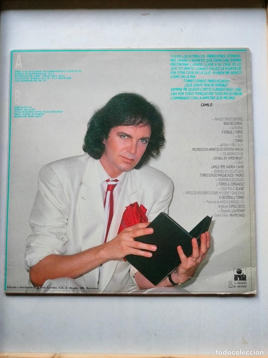 Discos de vinilo: CAMILO SESTO. AGENDA DE BAILE. - Foto 2