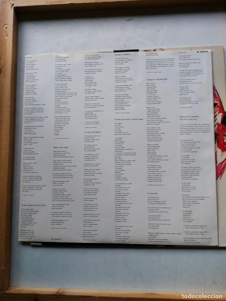 Discos de vinilo: DISCO DE MECANO.DESCANSO DOMINICAL. - Foto 4