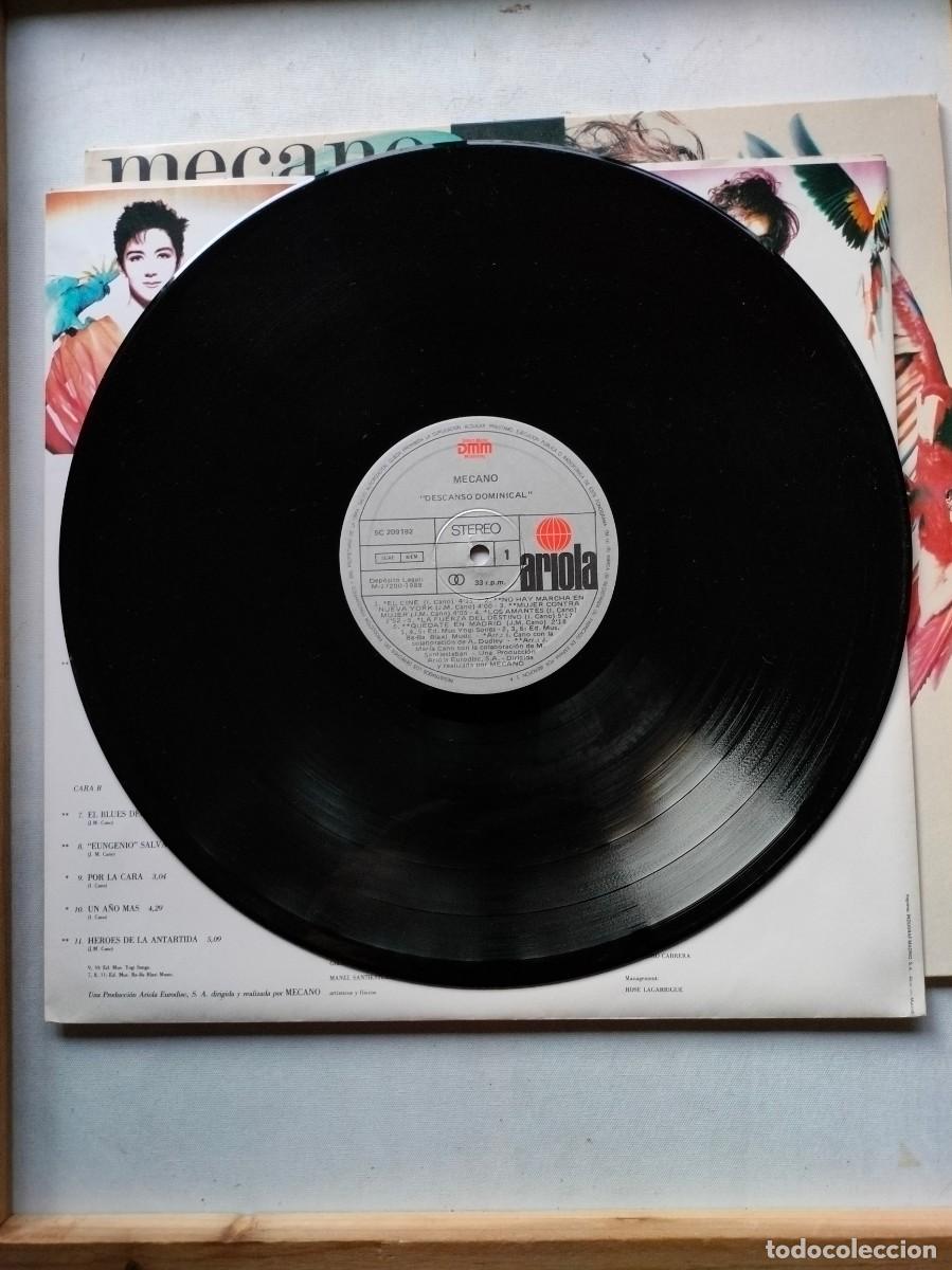 Discos de vinilo: DISCO DE MECANO.DESCANSO DOMINICAL. - Foto 5