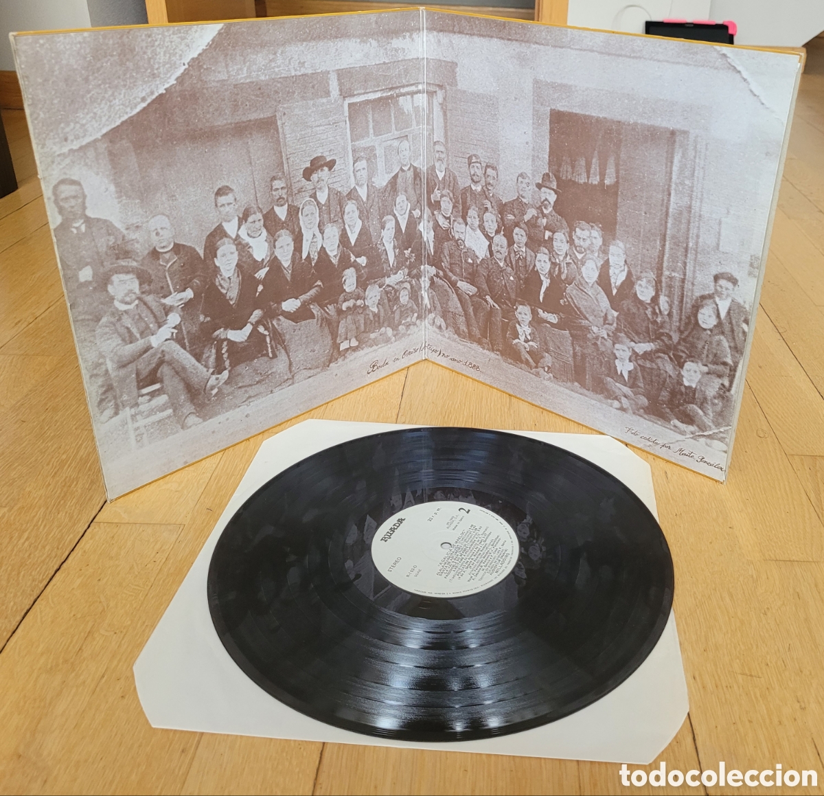 Discos de vinilo: Milladoiro A Galicia de Maeloc lp - Foto 3