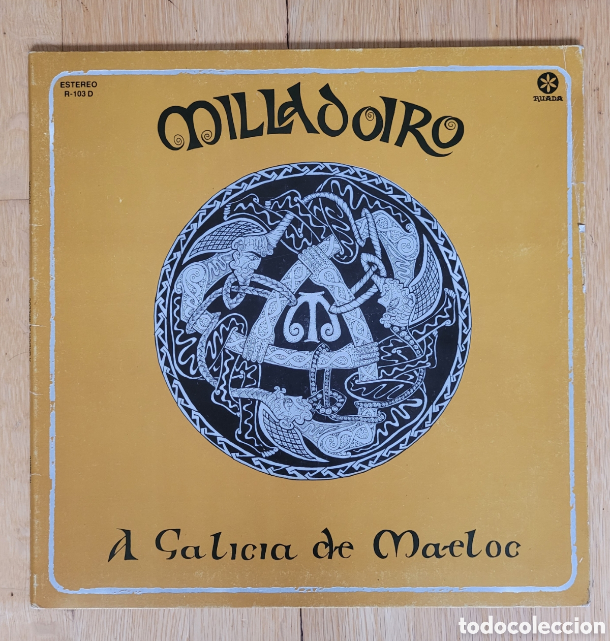 Discos de vinilo: Milladoiro A Galicia de Maeloc lp - Foto 1