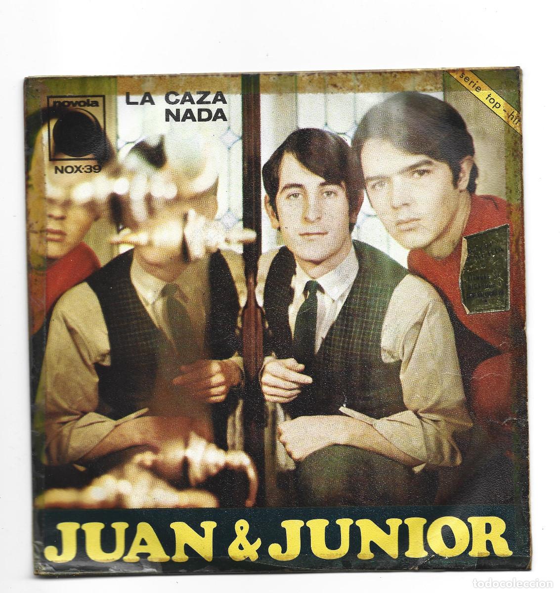 Discos de vinilo: JUAN & JUNIOR- LA CAZA- NADA - Foto 1