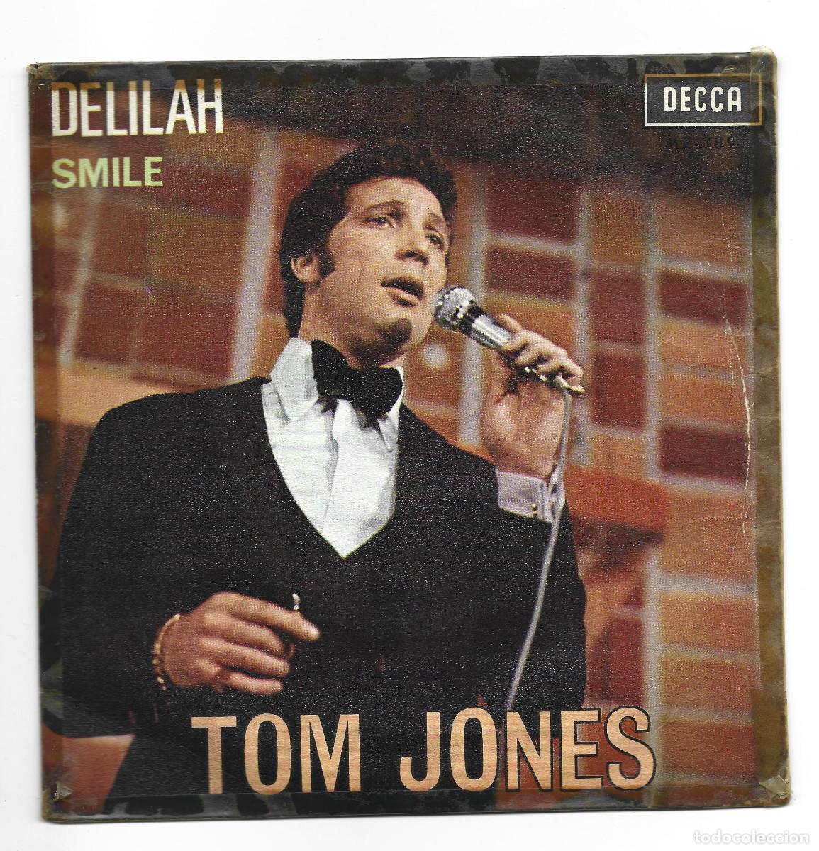 Discos de vinilo: TOM JONES-DELILAH-SMILE - Foto 1