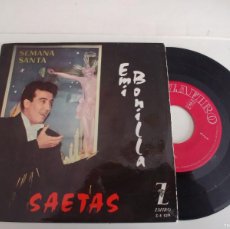 Discos de vinilo: EMI BONILLA-EP SAETAS. Lote 384227154
