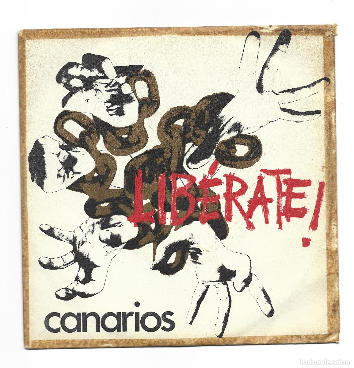Discos de vinilo: LOS CANARIOS- LIBERATE - Foto 1
