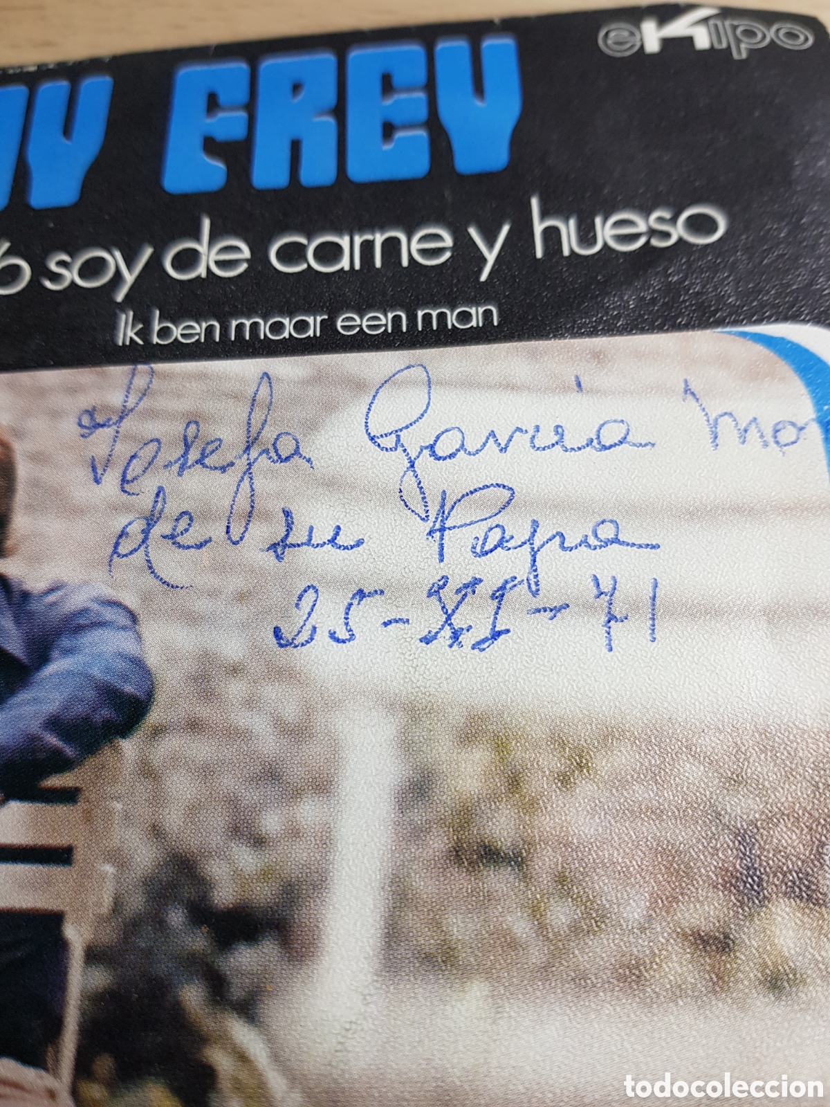 Discos de vinilo: Single 7&rdquo; Jimmy Frey 1971 Rosas a Sandra. - Foto 2