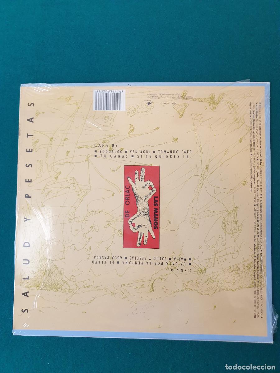 Discos de vinilo: Las Manos De Orlac &ndash; Salud Y Pesetas - Foto 2