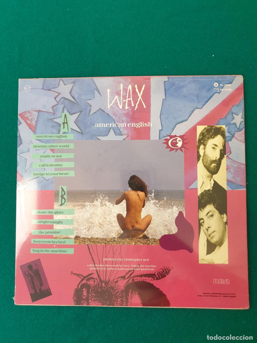 Discos de vinilo: Wax &lrm;&ndash; American English - Foto 2
