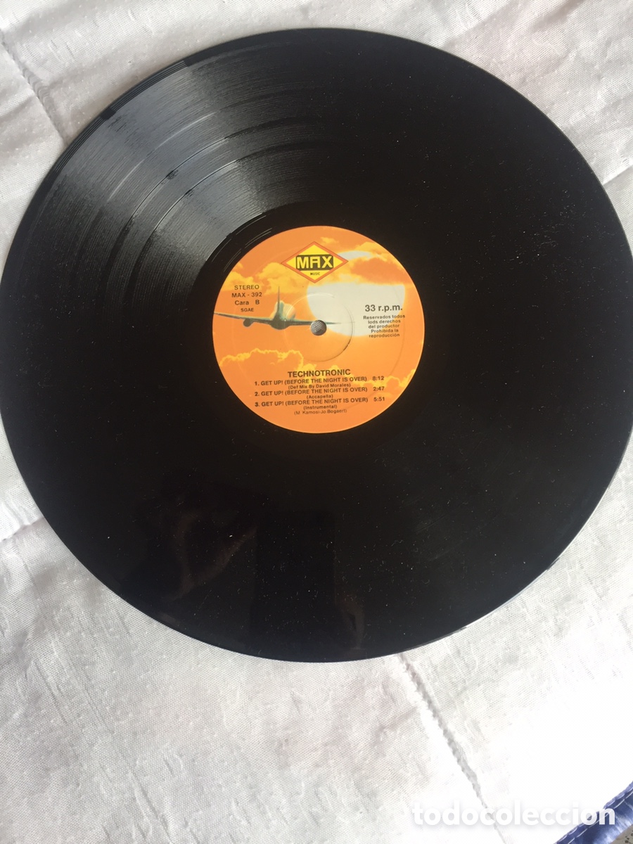 Discos de vinilo: TECHNOTRONIC - Get Up ( before The Night is over ). MAXI - Foto 9