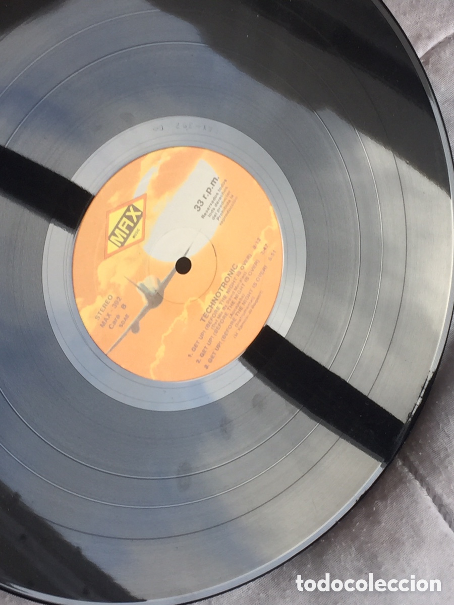 Discos de vinilo: TECHNOTRONIC - Get Up ( before The Night is over ). MAXI - Foto 12