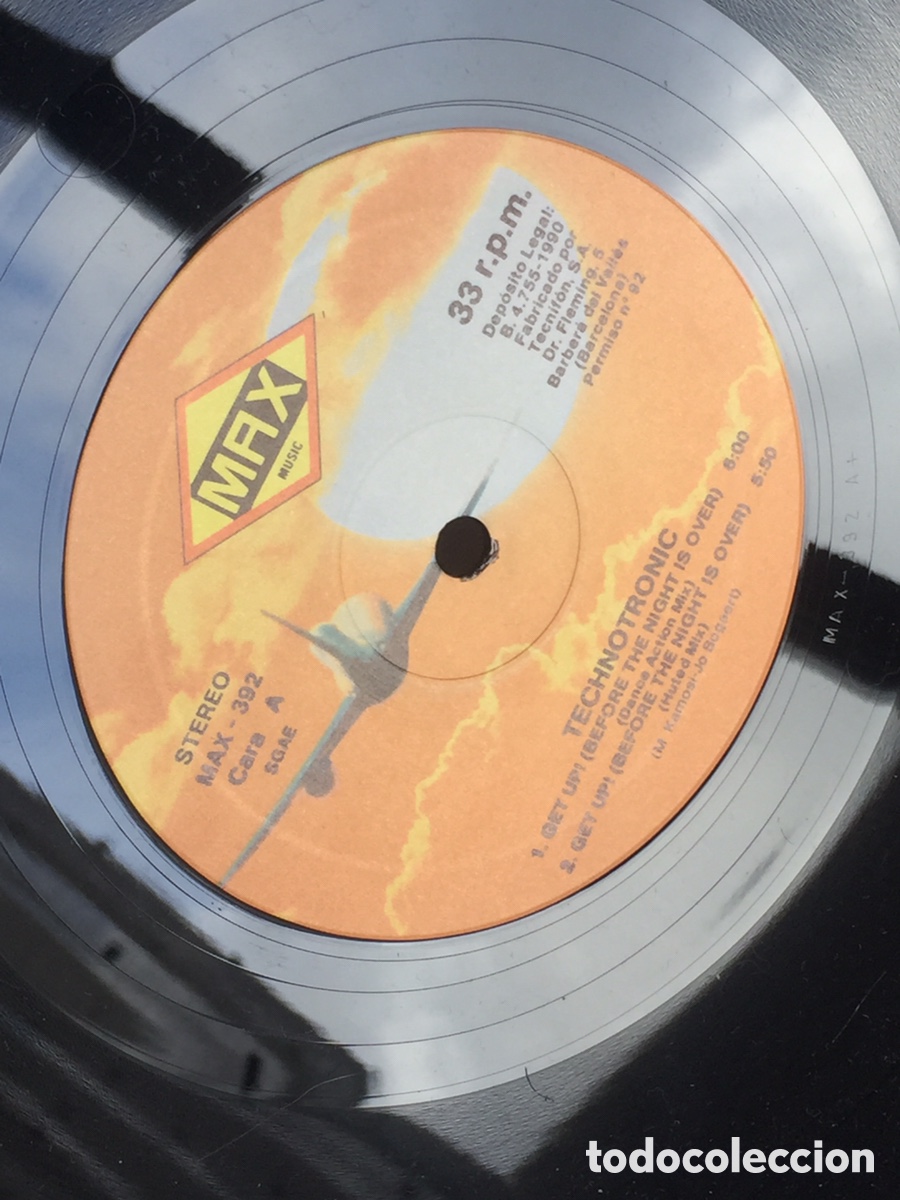 Discos de vinilo: TECHNOTRONIC - Get Up ( before The Night is over ). MAXI - Foto 16