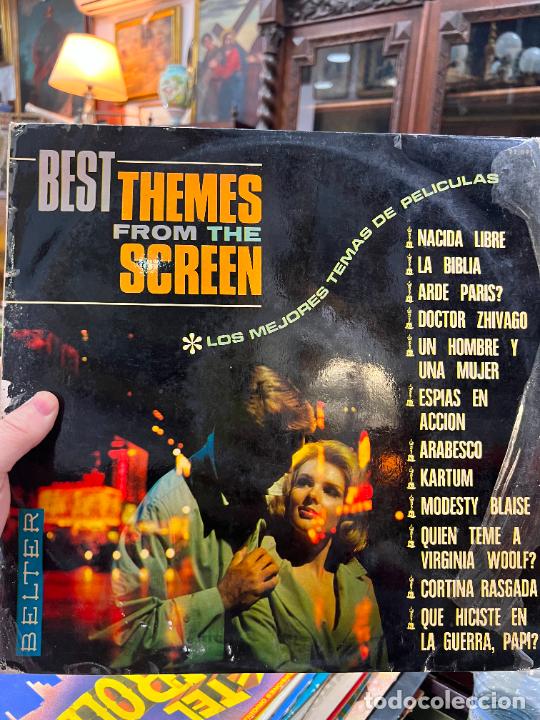 Discos de vinilo: LP BEST - THEMES FROM THE SCREEN - Foto 1