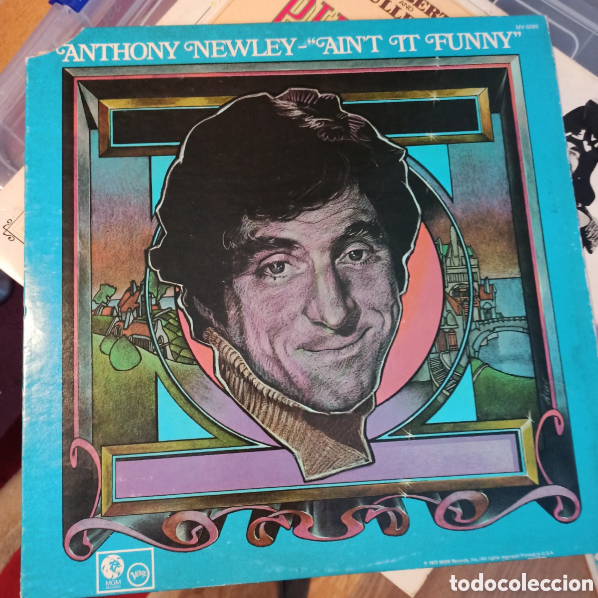 Discos de vinilo: Anthony Newley &ndash; Aint It Funny (Verve, US, 1972) - Foto 1