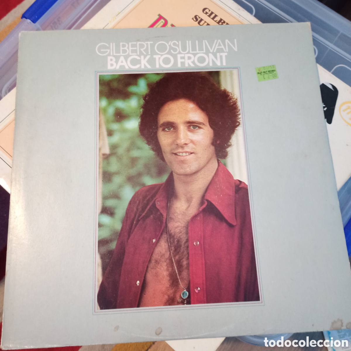 Discos de vinilo: Gilbert OSullivan &ndash; Back To Front - Foto 1
