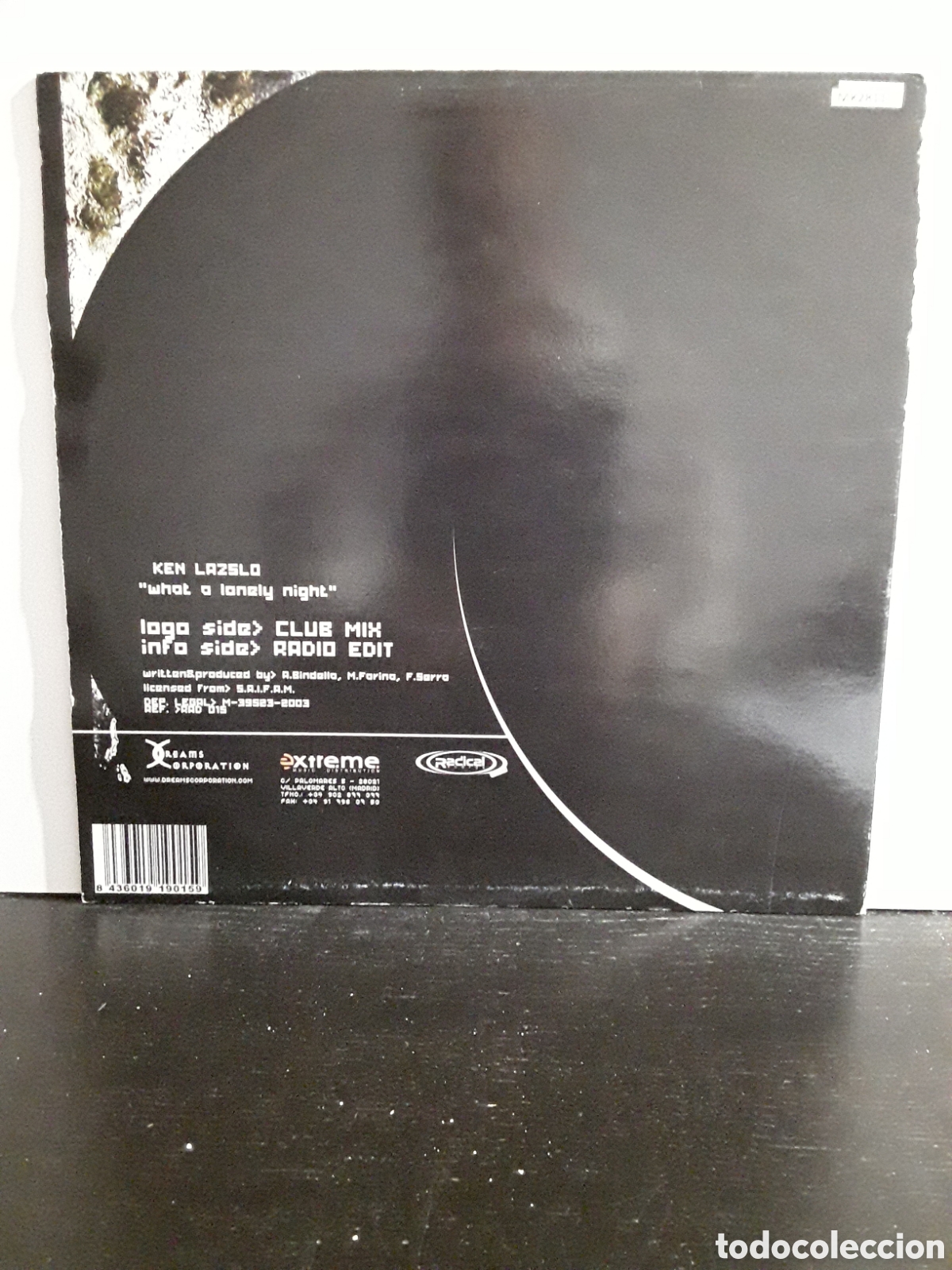 Discos de vinilo: Ken Laszlo &lrm;&ndash; What A Lonely Night - Foto 2