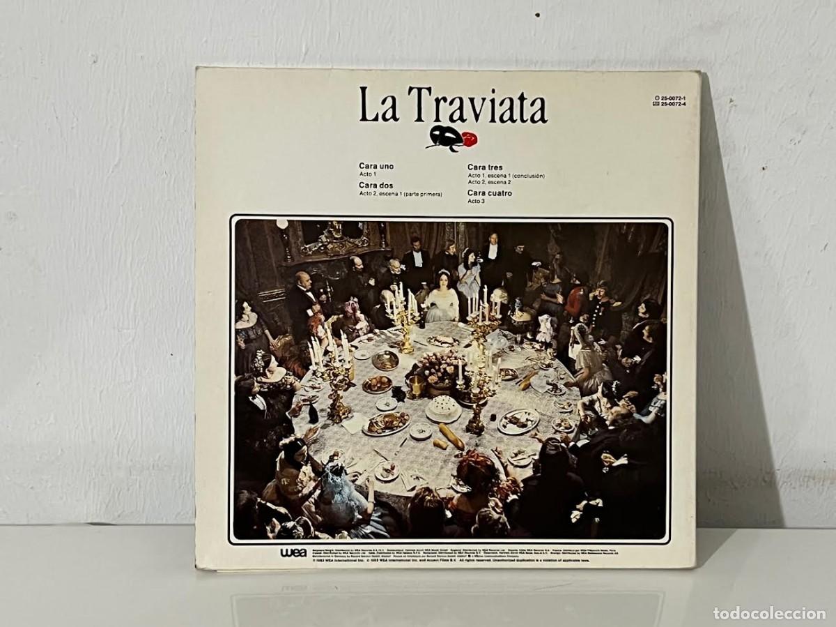 Discos de vinilo: La Traviata 2 LP Serie importaci&oacute;n - Foto 2